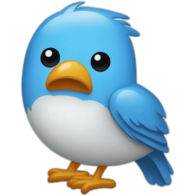 old twitter logo emoji