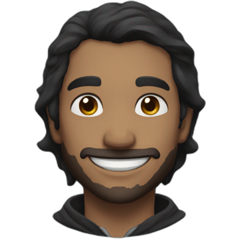 Corvo smiling emoji