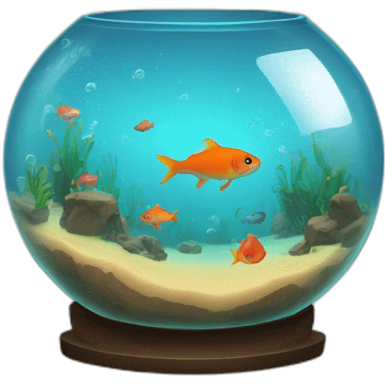 Fishbowl universe emoji