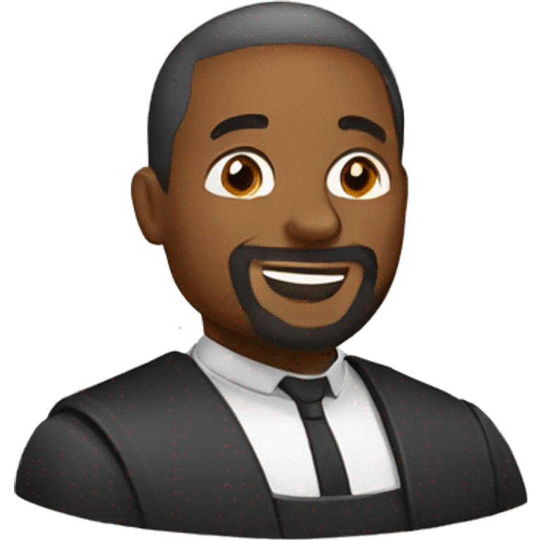 pastor and bible emoji