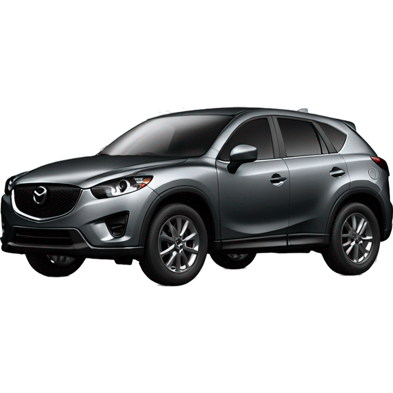 mazda cx5 polymetal grey with dark rims emoji