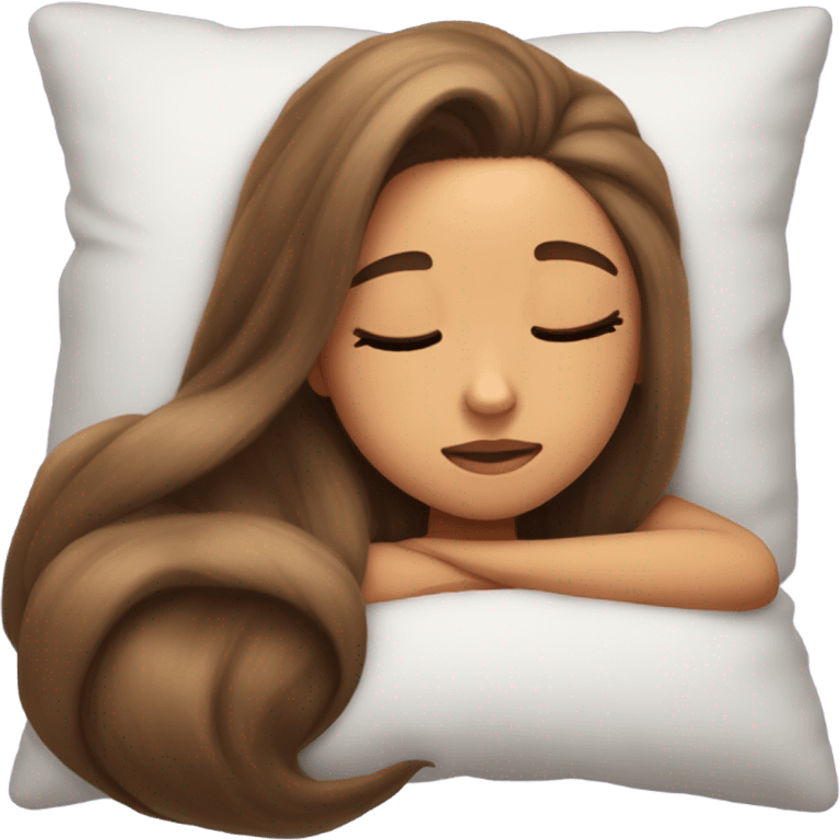 Ariana Grande sleeping emoji