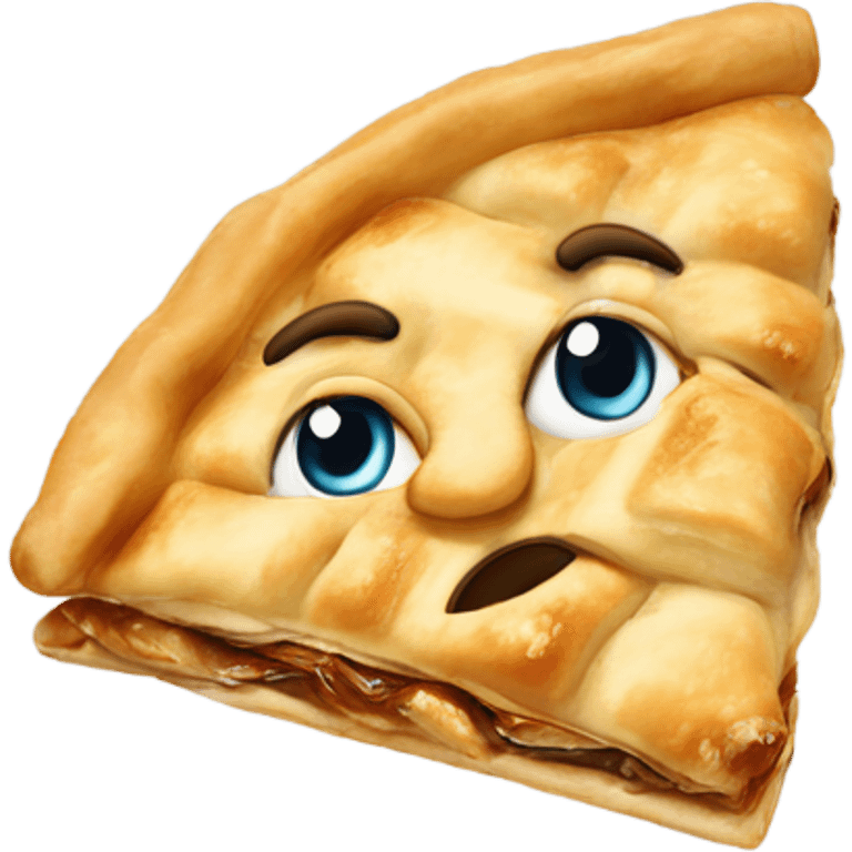 Burek with mest emoji