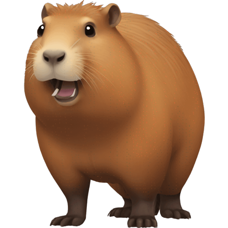 Capybara big emoji