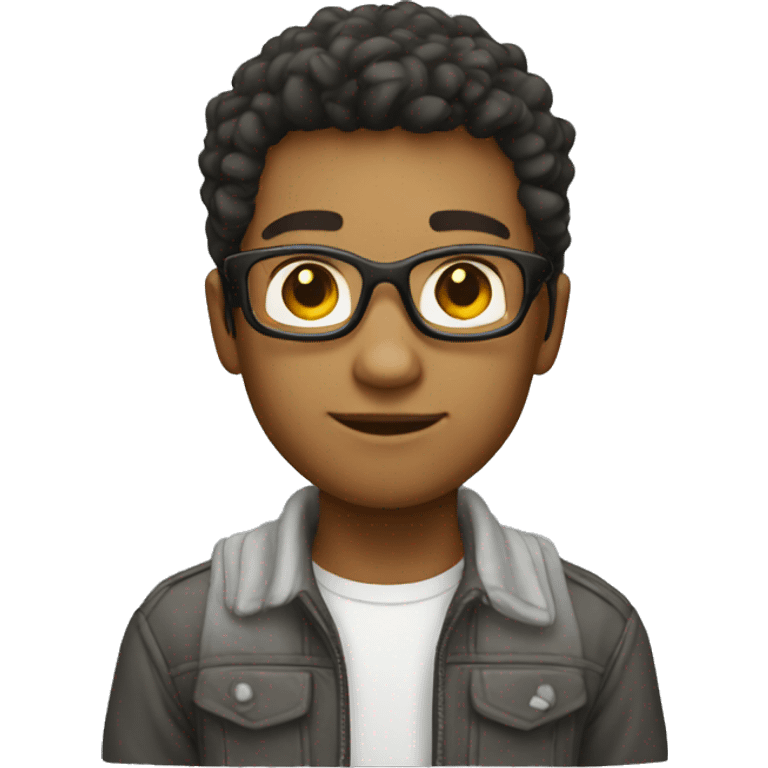 young white no glasses developer emoji