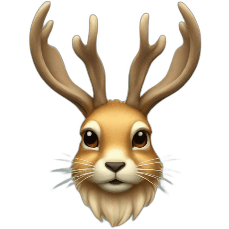 jackalope emoji