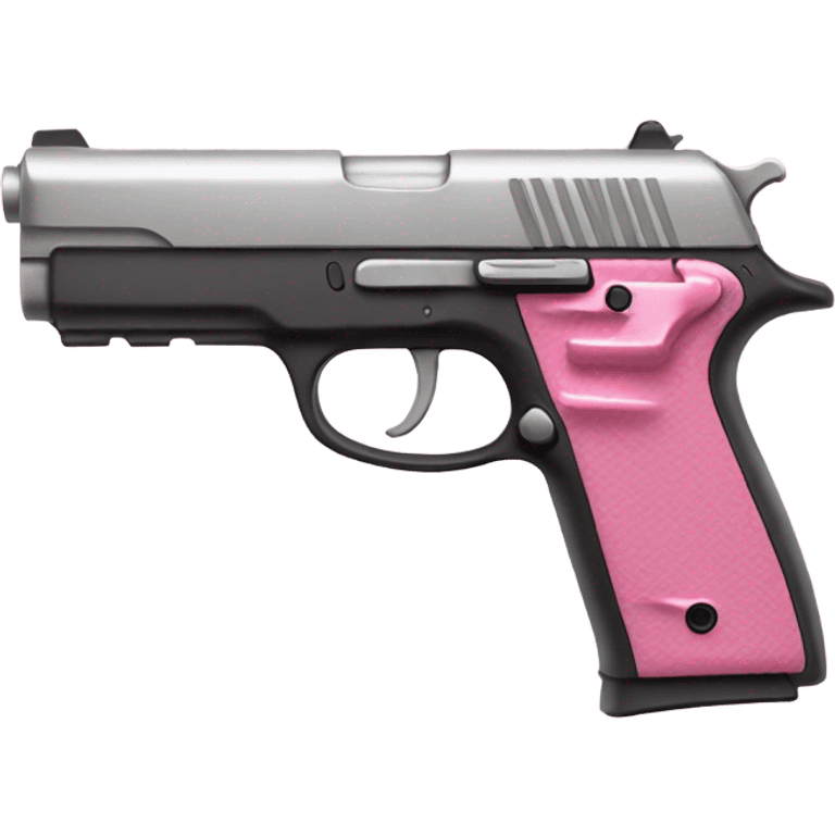 PINK GUN emoji