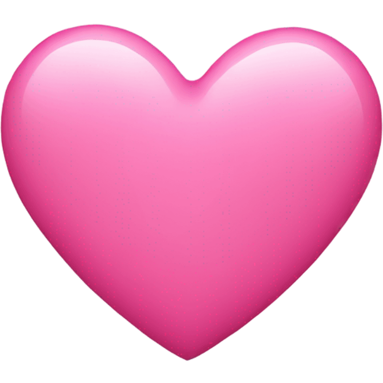 Pink heart  emoji