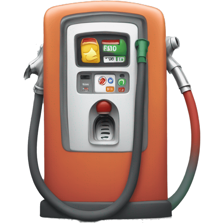 gas pump with hose out emoji