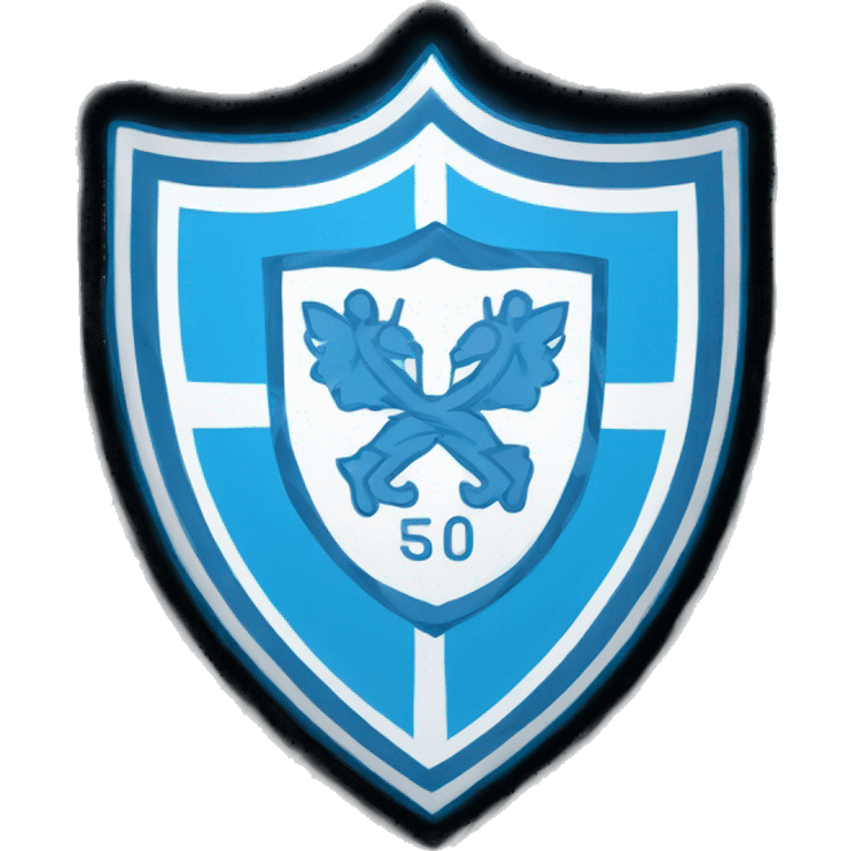 olympique de marseille football logo emoji