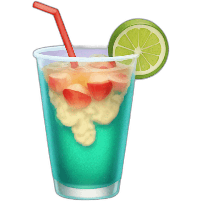 stitch drink tacacá emoji