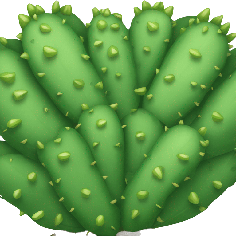 round Nopal emoji