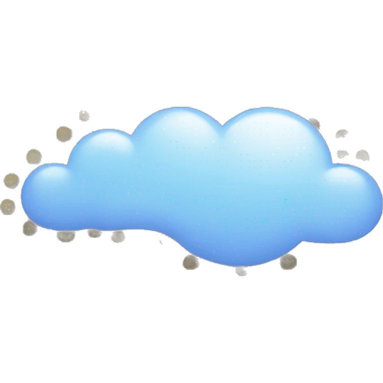 dot cloud emoji