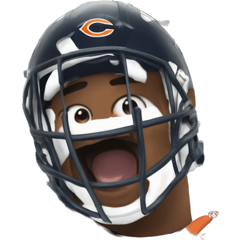 chicago bears winning the super bowl emoji