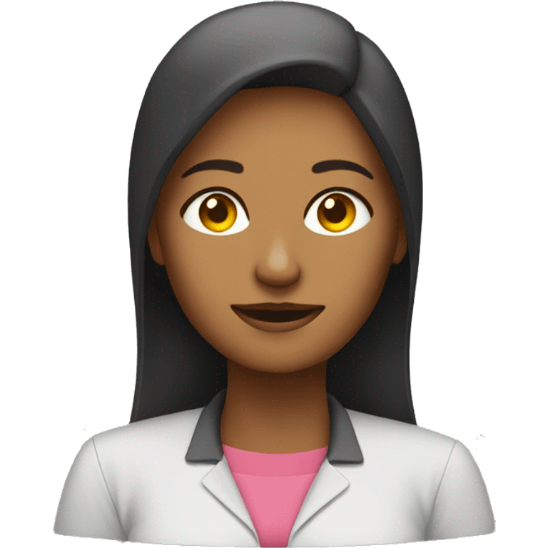 a hard-working computer woman emoji