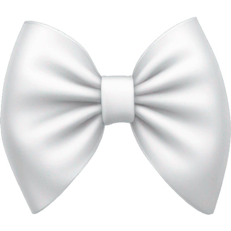 white bow emoji