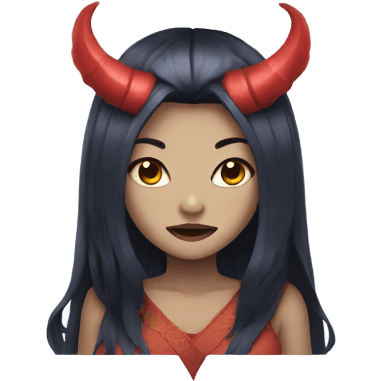 oni girl emoji