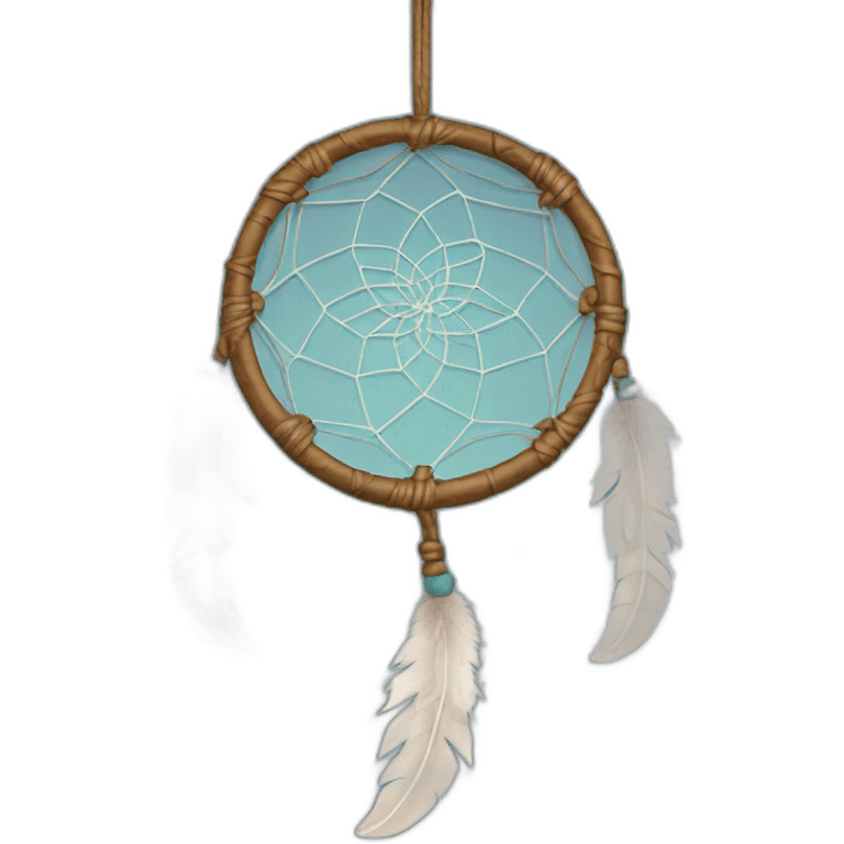 Dreamcatcher on a string emoji