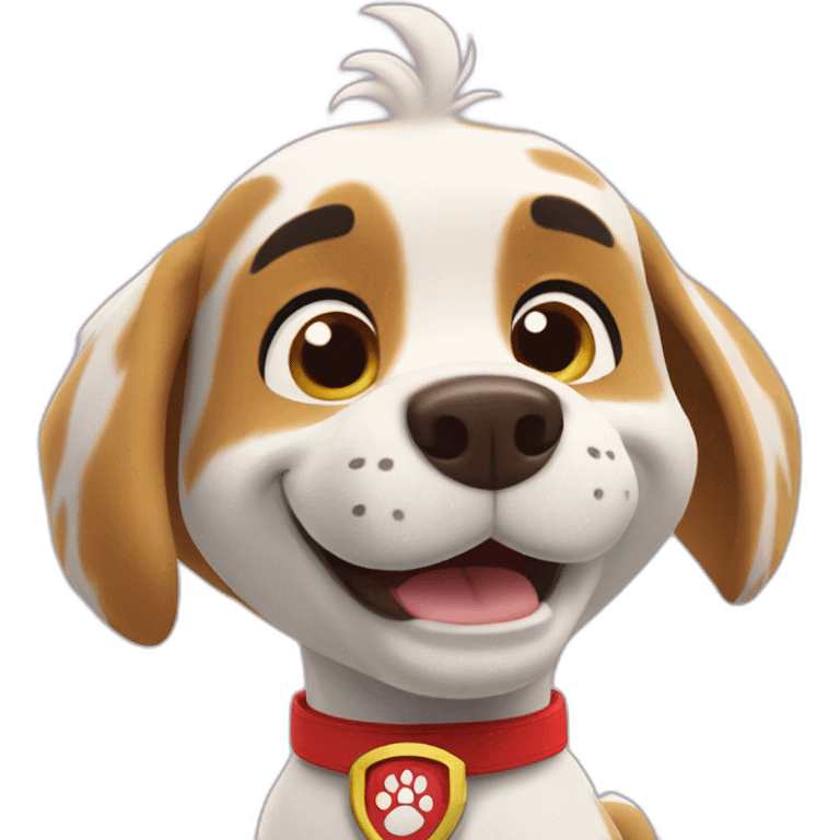 Paw patrol dog emoji