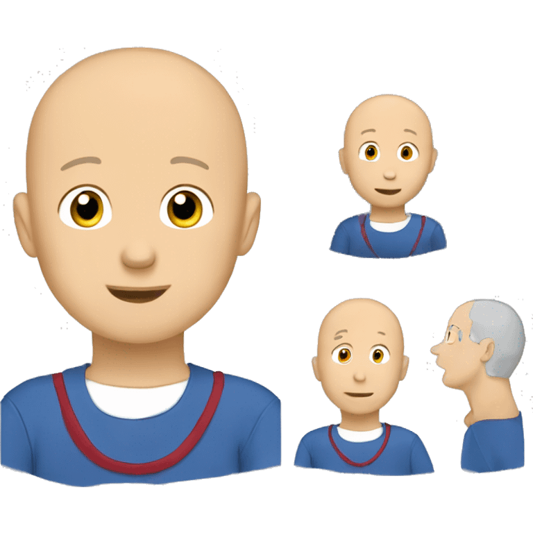 caillou from goanimate emoji