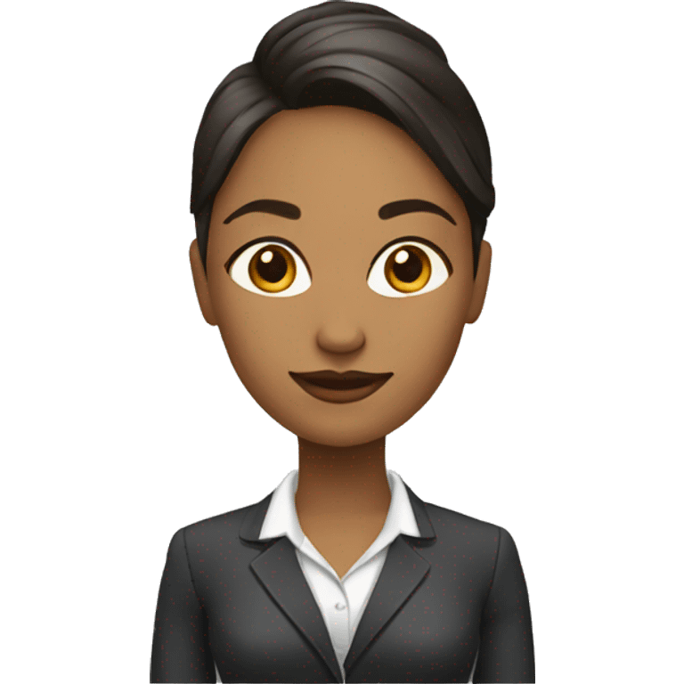 youn business women emoji