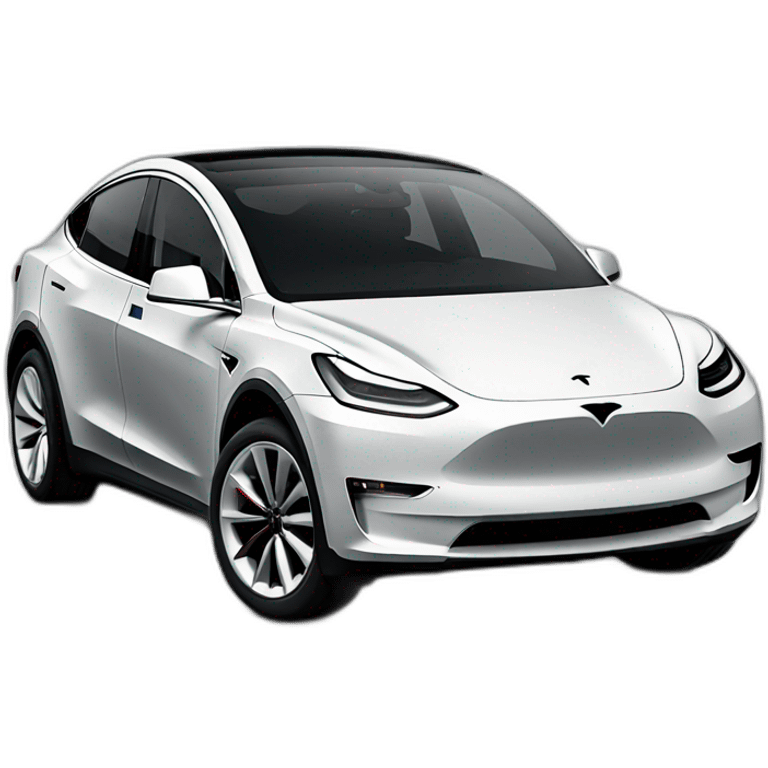 tesla model y emoji