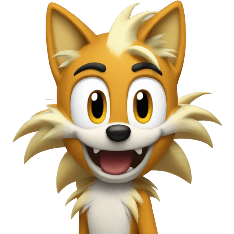 Tails sonic emoji