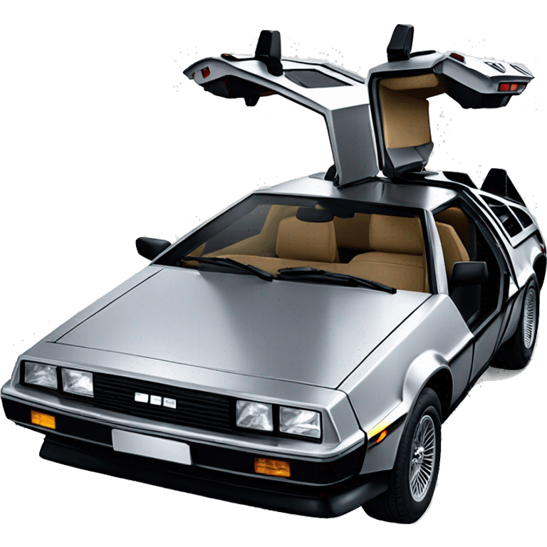 delorean emoji