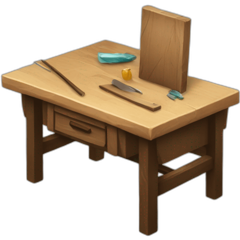 crafting table emoji