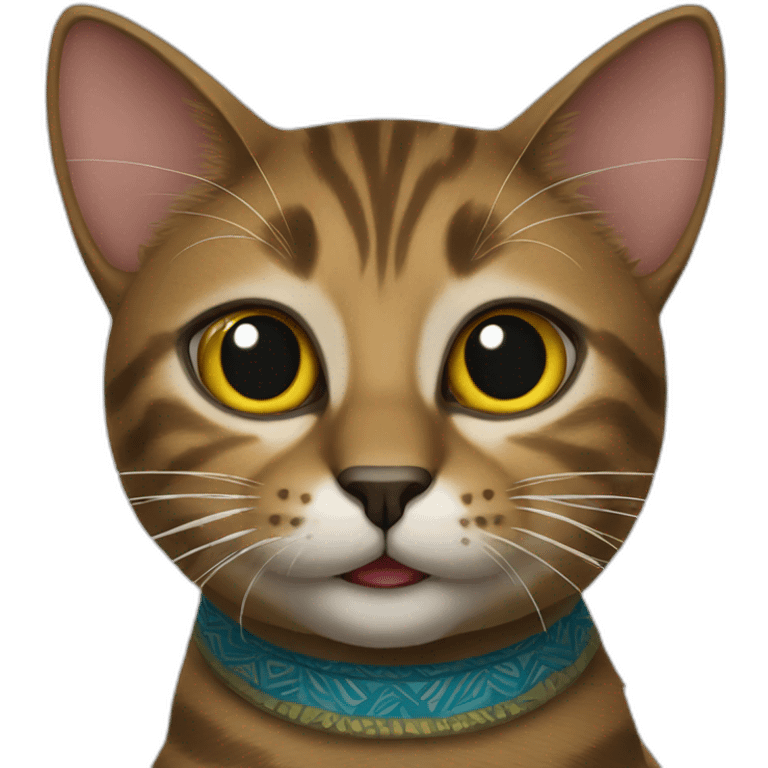 ankara cat emoji