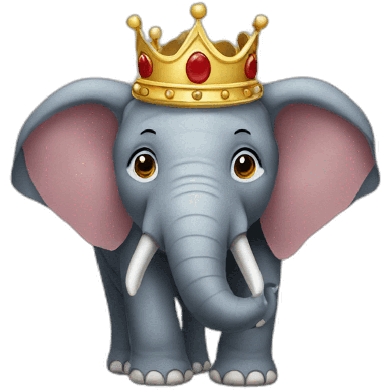 King elephant emoji