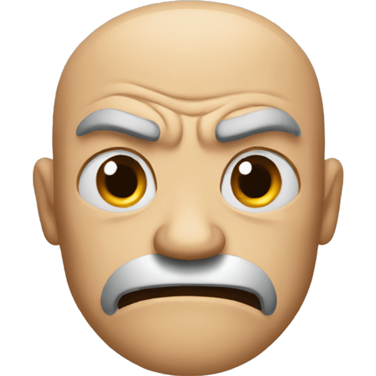 Angry man emoji