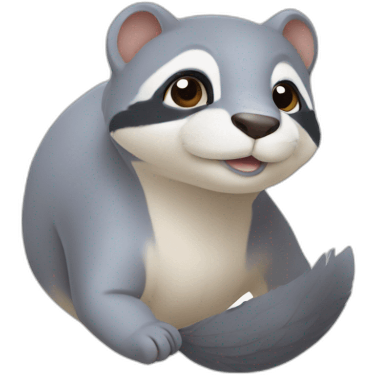 Mustela vison emoji