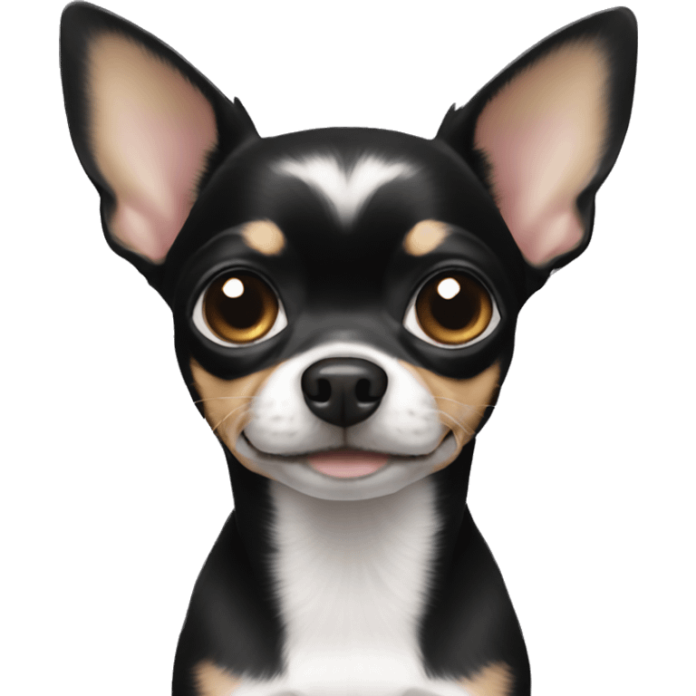 black chihuahua emoji