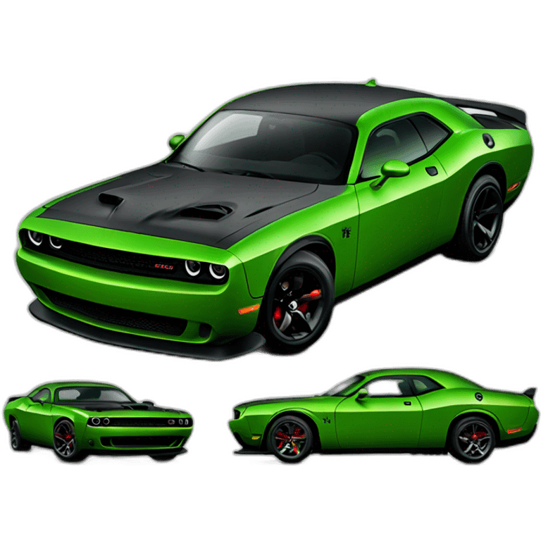 set dodge hellcat emoji