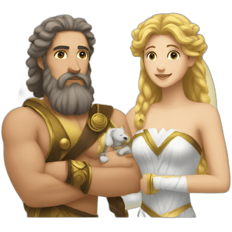 Zeus and hera emoji