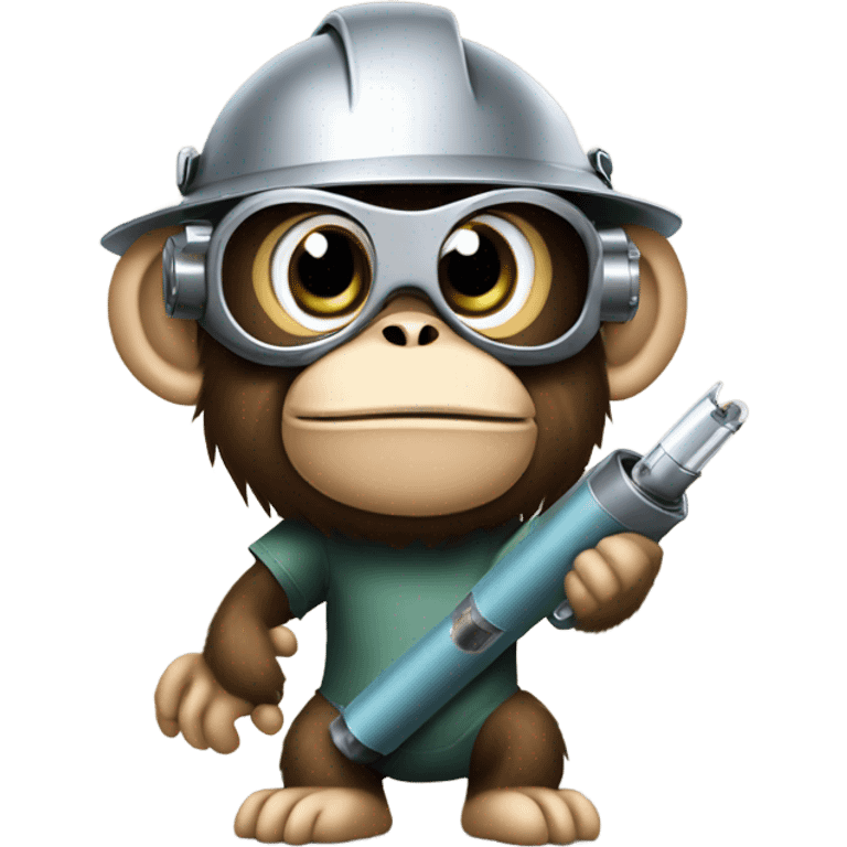 Monkey welding  emoji