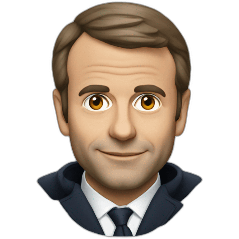 Emanuel Macron emoji