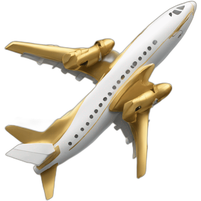 golden plane emoji