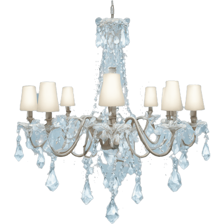 Crystal chandelier emoji