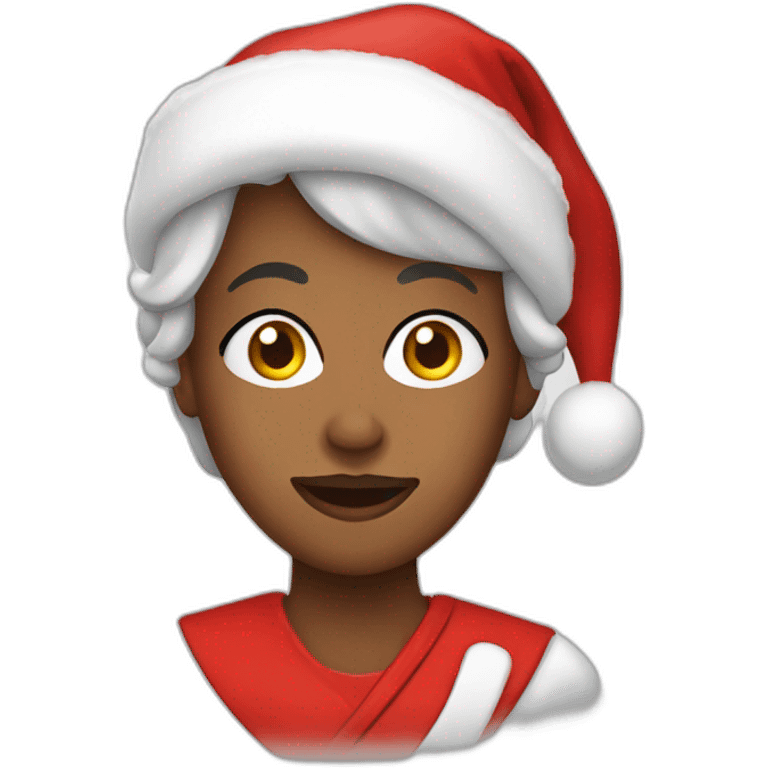 Santa Claus mum emoji