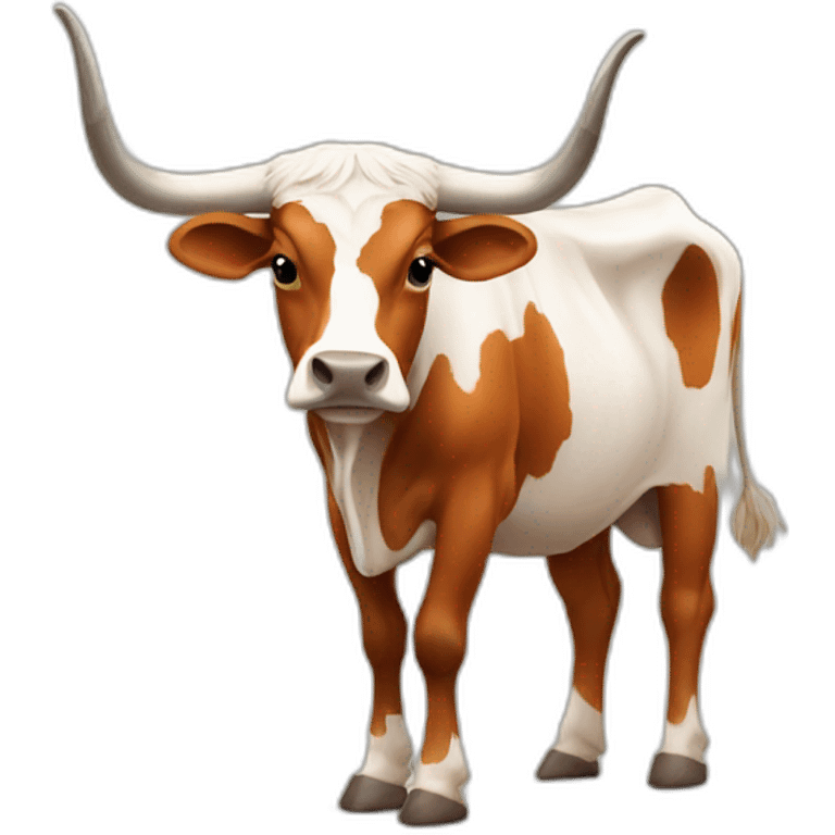 texas longhorn cow emoji