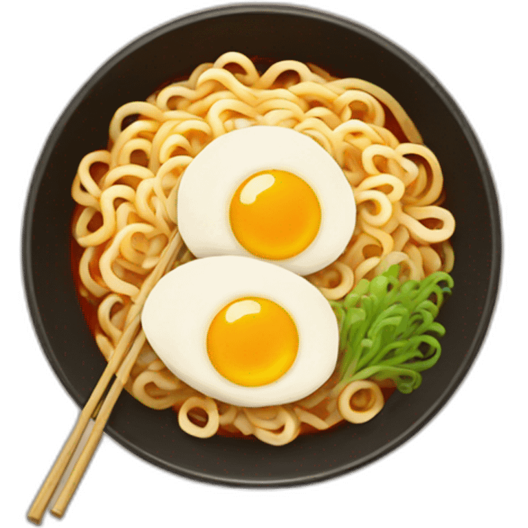 ramen with no chopsticks emoji