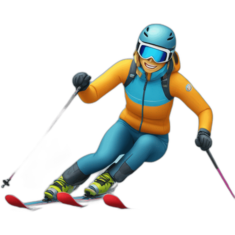 Ski emoji