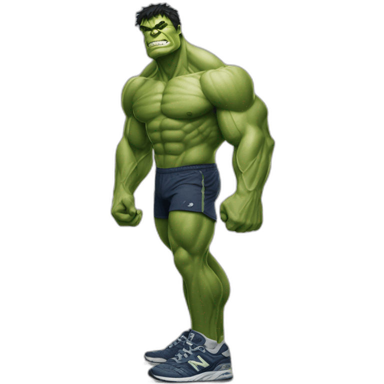 hulk in new balance emoji