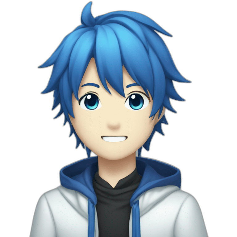 KAITO blue vocaloid emoji