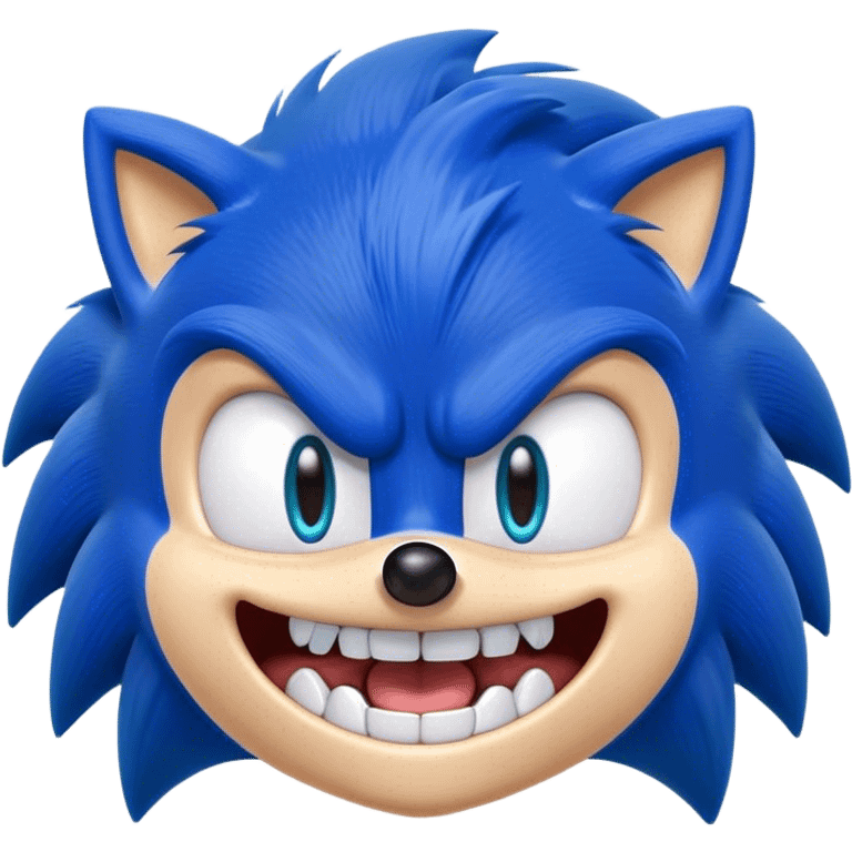 sonic with human teet emoji