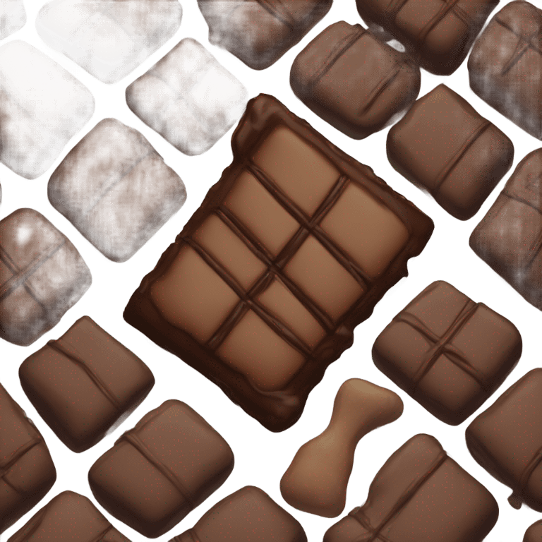 brownie emoji