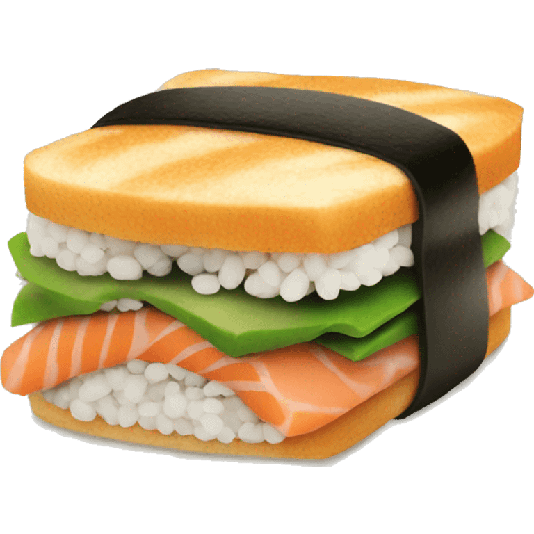 sushi sandwich emoji