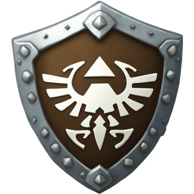 Hylian shield emoji